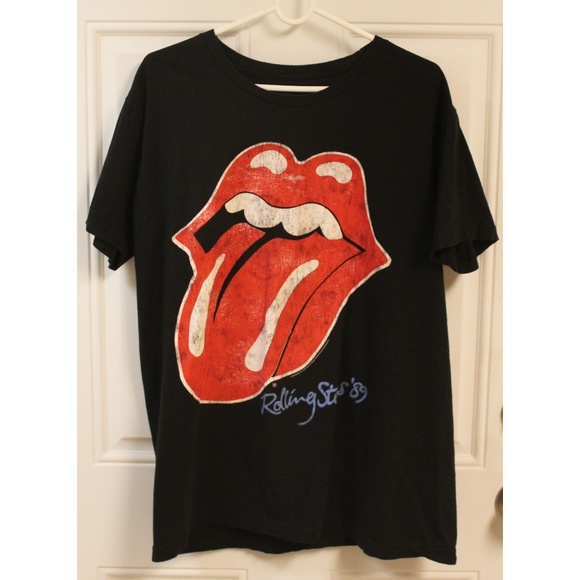 Rolling Stones Other - ROLLING STONES '89 Logo Graphic T-Shirt